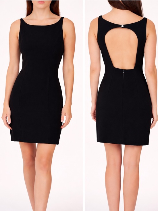 Spenser Jeremy Dresses & Skirts - Spencer Jeremy Black Open Back Dress 2 Petite
